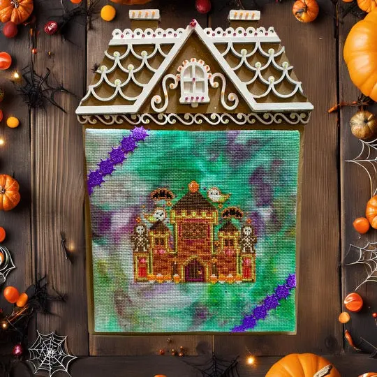 Halloween Gingerbread House 1