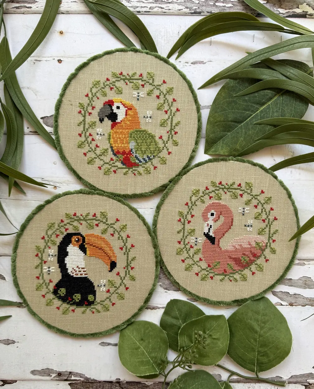 Tropical Birds Trio 1
