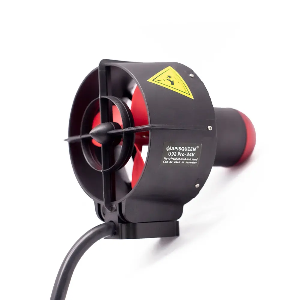 Apisqueen 24V U92 Pro Underwater Thruster, Featuring An External Rotor Motor With A Protective Housing Resistant To Sand And Silt Ingress, Corrosion-Proof, For Kayaks, Inflatable Boats, And Paddleboards. 1