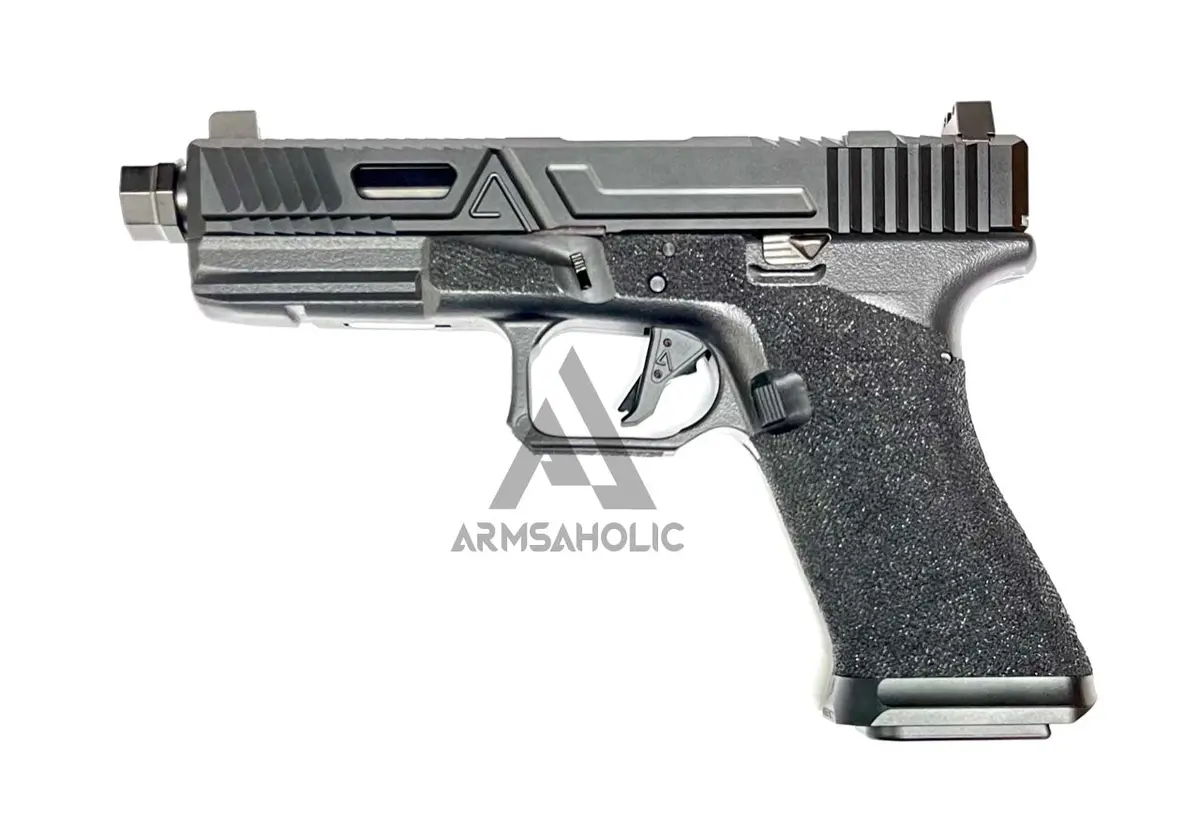 Armsaholic Custom - G17 Agency Rmr Gbb Airsoft Full Black Edition 1