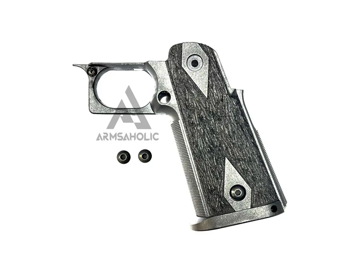Armsaholic Custom Lower Frame 03 For Marui Hi-Capa Airsoft Gbb Black 1