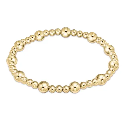 Sincerity Gold 6Mm Bracelet 1