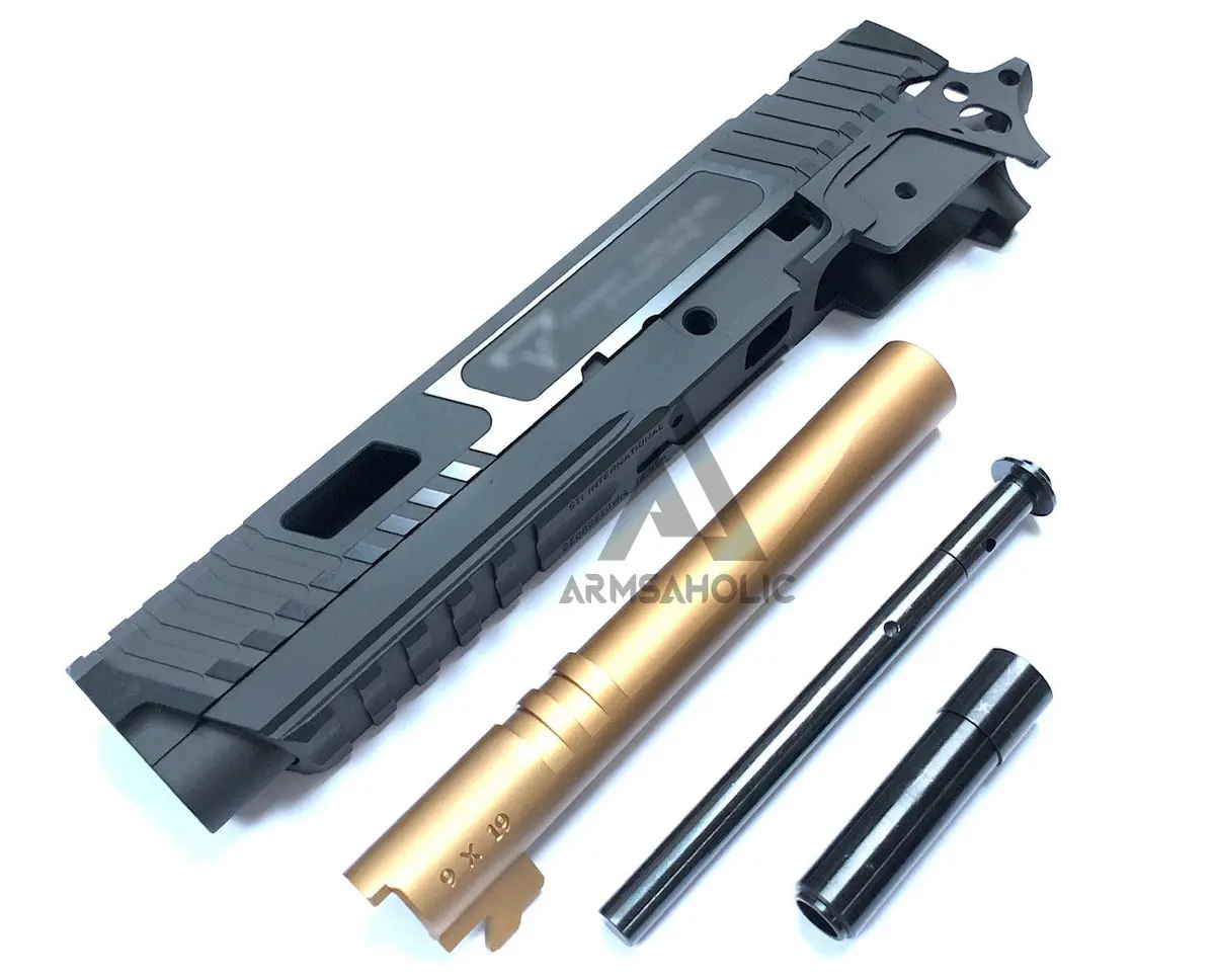 Nova Cnc Aluminum T-Style Jw Combat Master Set ( 5.4 Size ) For Marui Hi-Capa Gbb Series 1