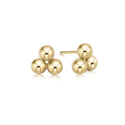 Classic Cluster Stud - Gold 6Mm 1
