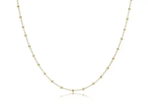 17" Choker Simplicity Chain Gold - Classic Gold 2Mm 1