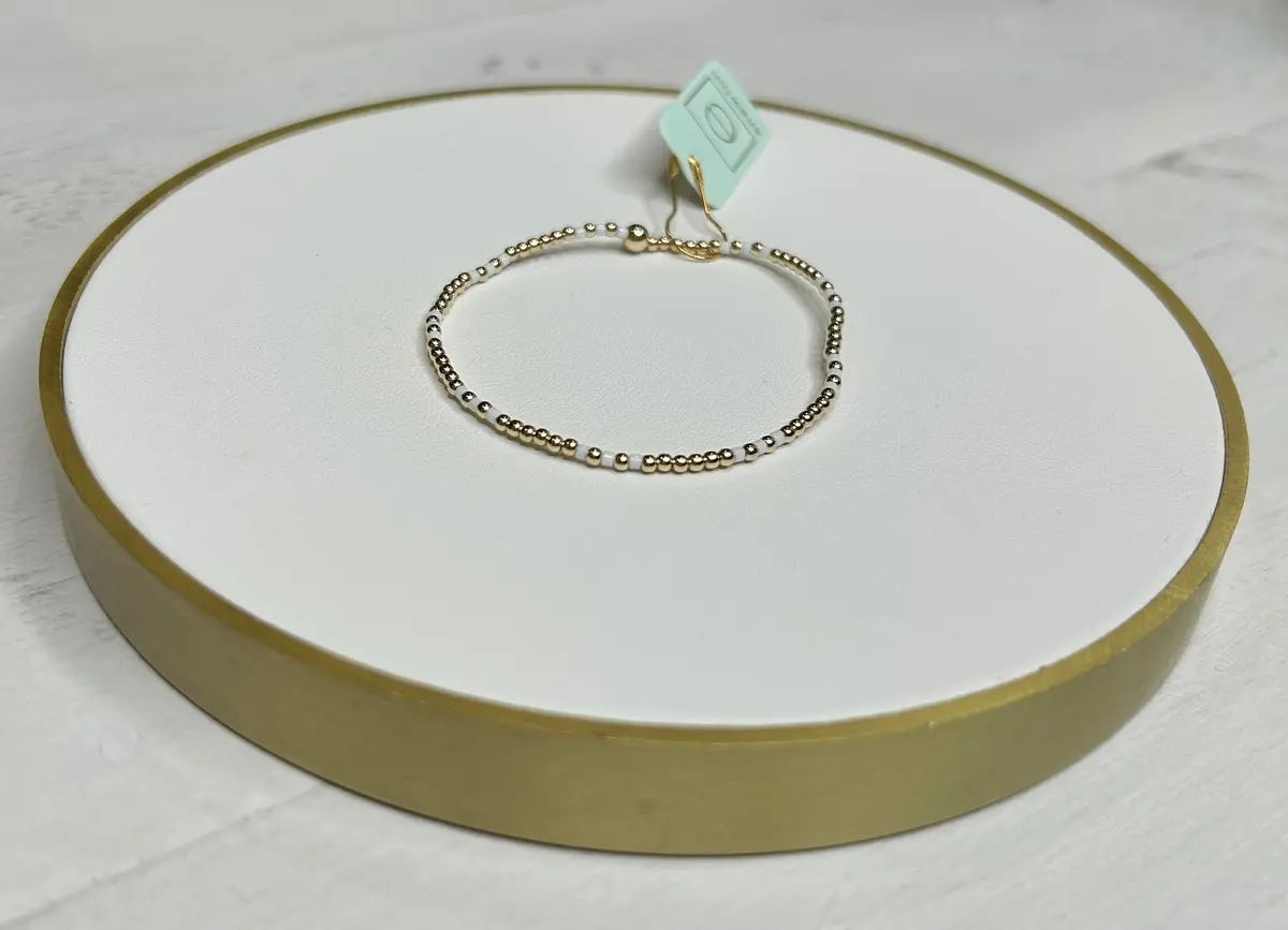 Hope Joy Pattern 2Mm Bead Bracelet 6