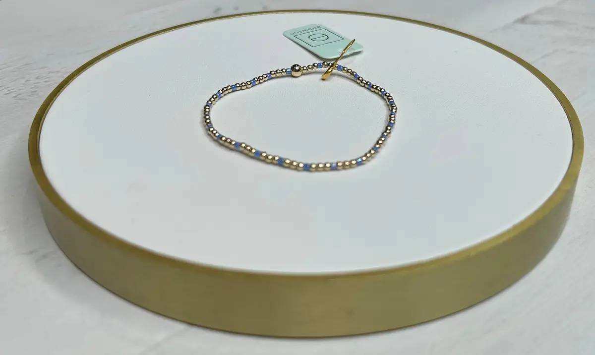 Hope Sincerity Pattern 2Mm Bead Bracelet 1