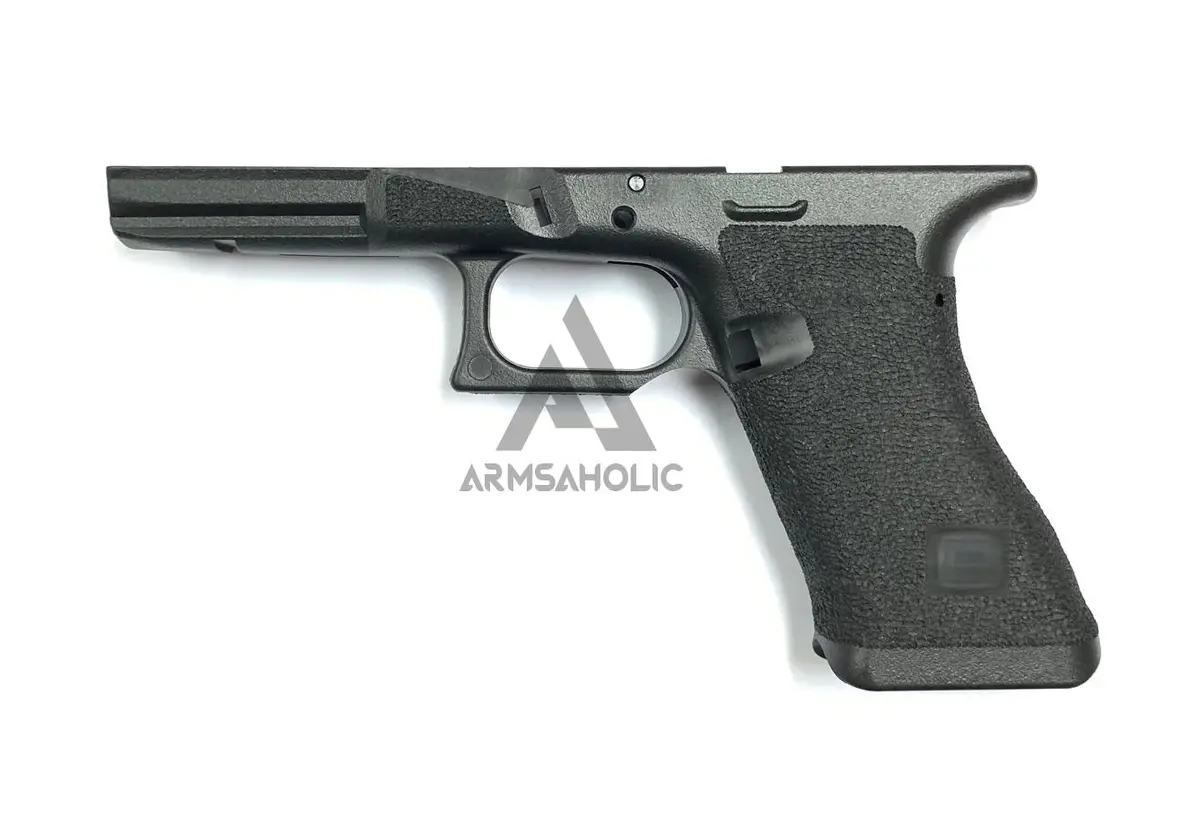 Armsaholic Custom T-Style Lower Frame 02 For Marui 17 / 18C / 34 Airsoft Gbb - Black 1