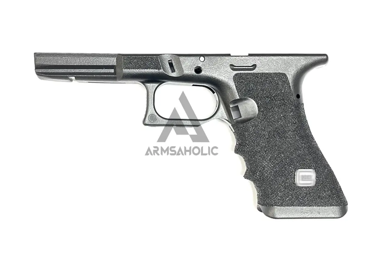 Armsaholic Custom T-Style Lower Frame 03 For Marui G17/ / G18c / G22/ G34 Airsoft Gbb - Black 1
