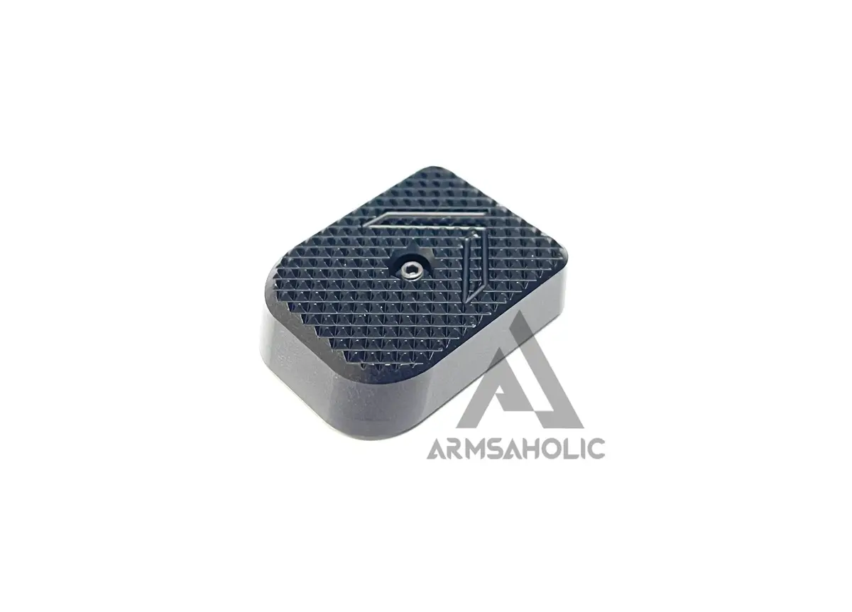 Bomber Cnc Aluminum P320 Magazine Basepad For Sig / Vfc M17 / M18 Gbb Magazine - Black 1
