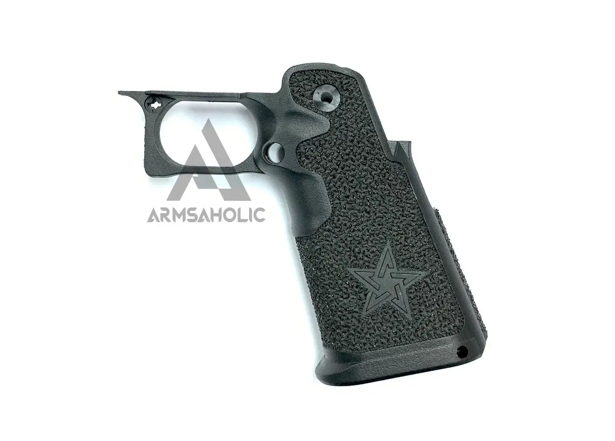 Armsaholic Custom St-Style Lower Frame 00 For Marui Hi-Capa Airsoft Gbb Black 1