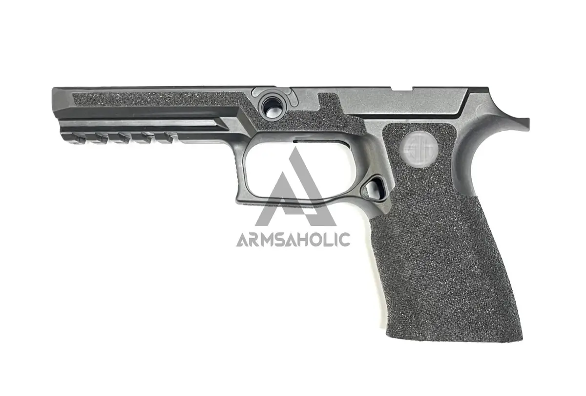 Armsaholic Custom A-Style X-Series Carry Full Size Lower Frame For Vfc M17/M18/P320 Airsoft Gbb Black 1
