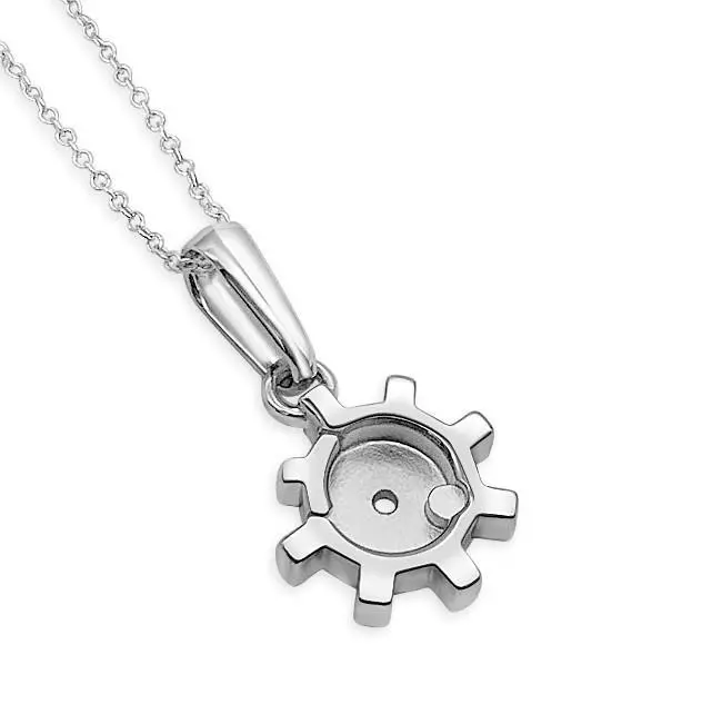 Heart Of The Ar Bolt Face Necklace 1