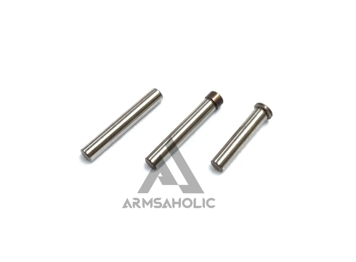Guns Modify Hard Coat Steel Pins Control Set For Marui/Gm/Umarex G18c G-Series -Silver #Gm0376 1