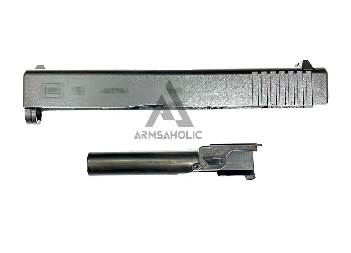 Tokyo Marui (Tm) Original Slide With Barrel, Front & Rear Sight For G19 Gen3 Gbb 1