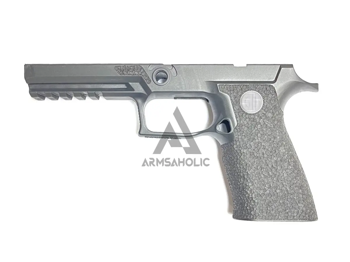 Armsaholic Custom P-Style X-Series Carry Full Size Lower Frame For Vfc M17/M18/P320 Airsoft Gbb Black 1