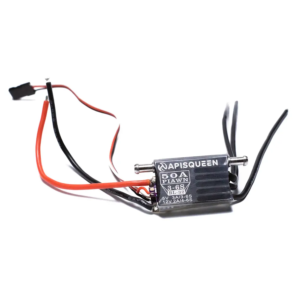 Apisqueen 2-6S 50A Esc Electronic Speed Controllers For Mini Hydro/Rc Boat/Pro Boat 1
