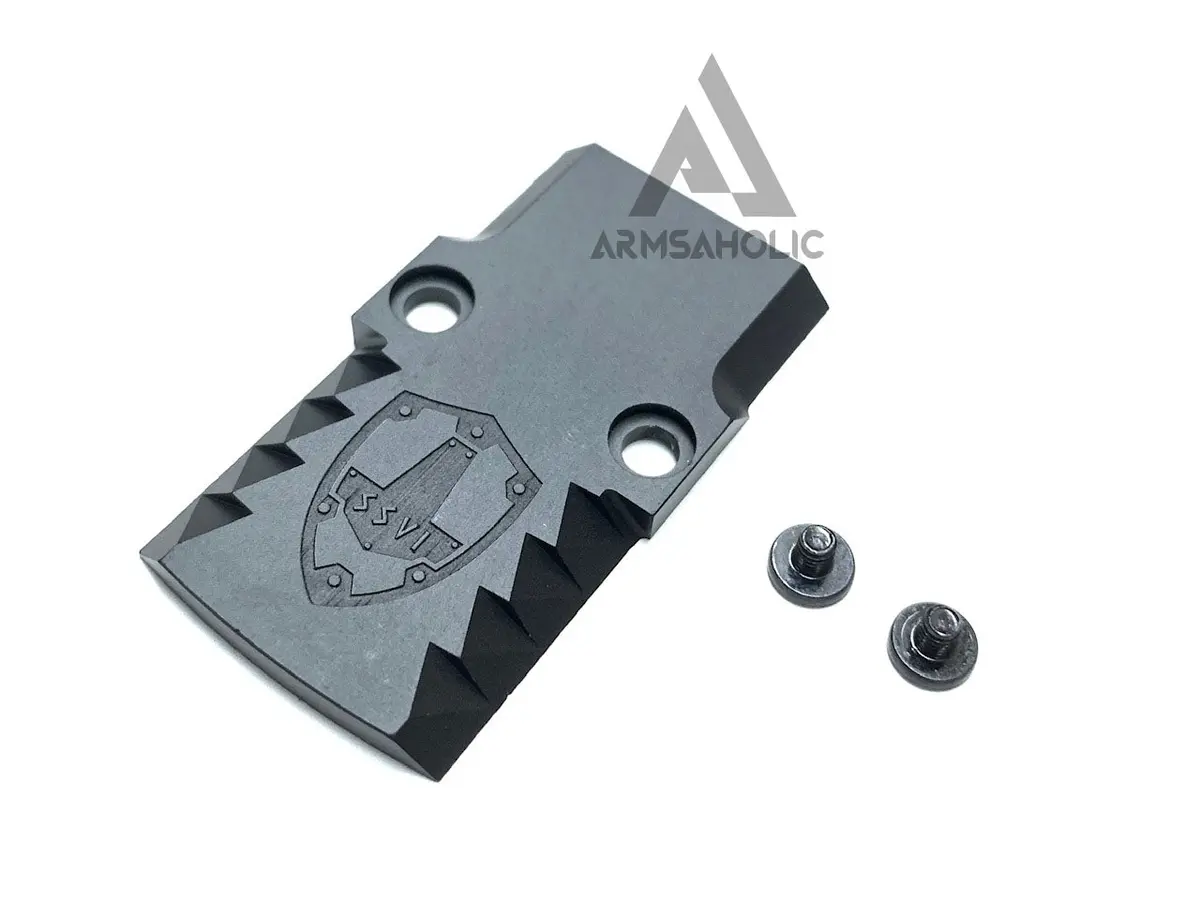 Bomber Ssvi-Style Battle Plate Cover For G-Series Rmr Slide Black 1