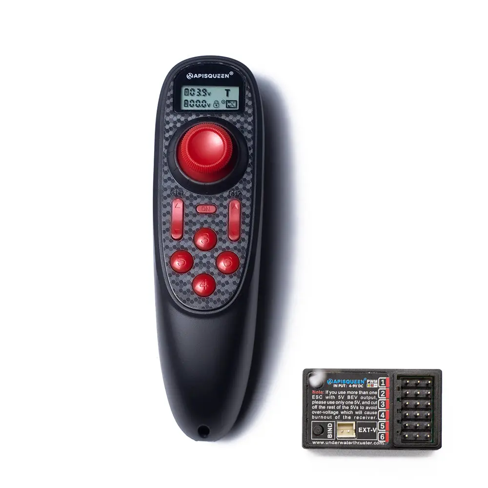 Apisqueen A300 2.4G 6-Channel Remote Control With Fixed Speed Cruise Control 1