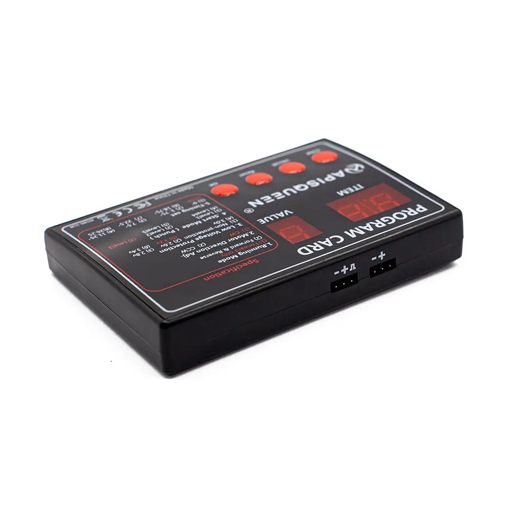 Apisqueen O'hara Series Boat Esc Parameter Programming Card 1