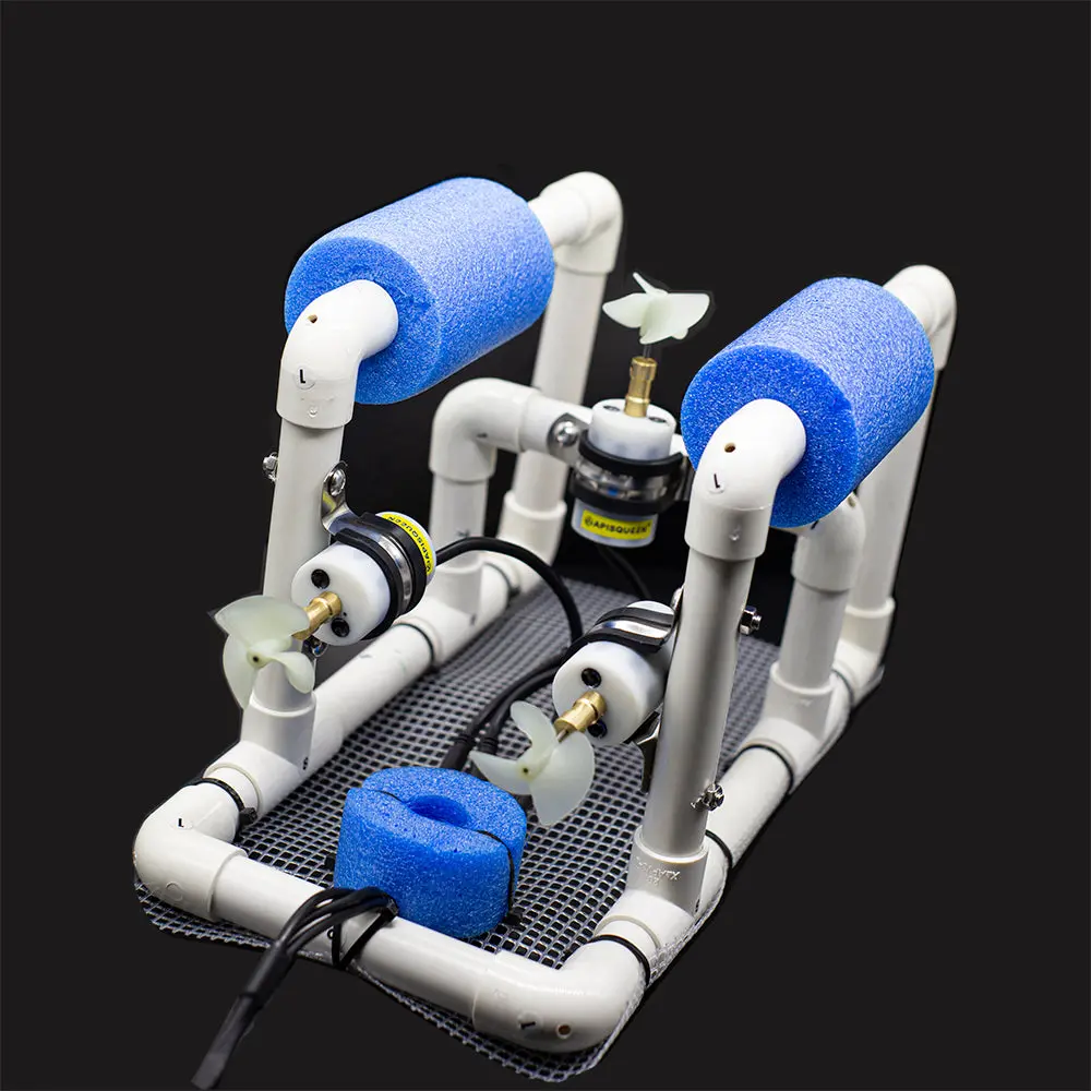Apisqueen Water Tube Brushed Underwater Rov For Forward, Backward, Up And Down, Left And Right Cornering Movement, Can Be Applied To Teaching And Education 1