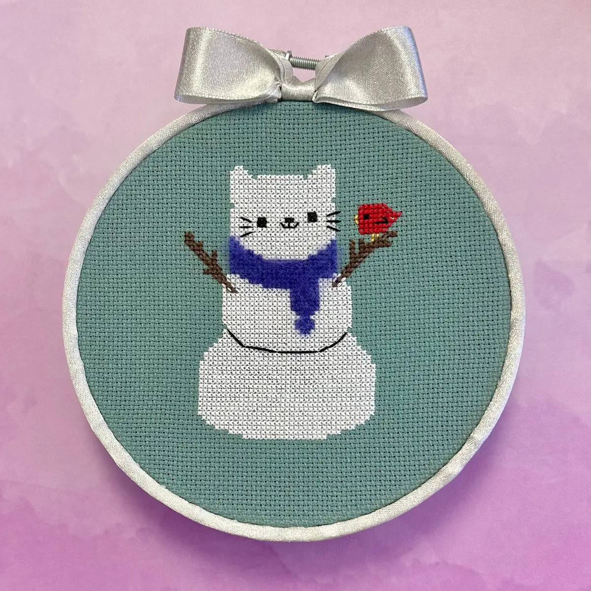 Digital Download Snow Kitty Freebie 1