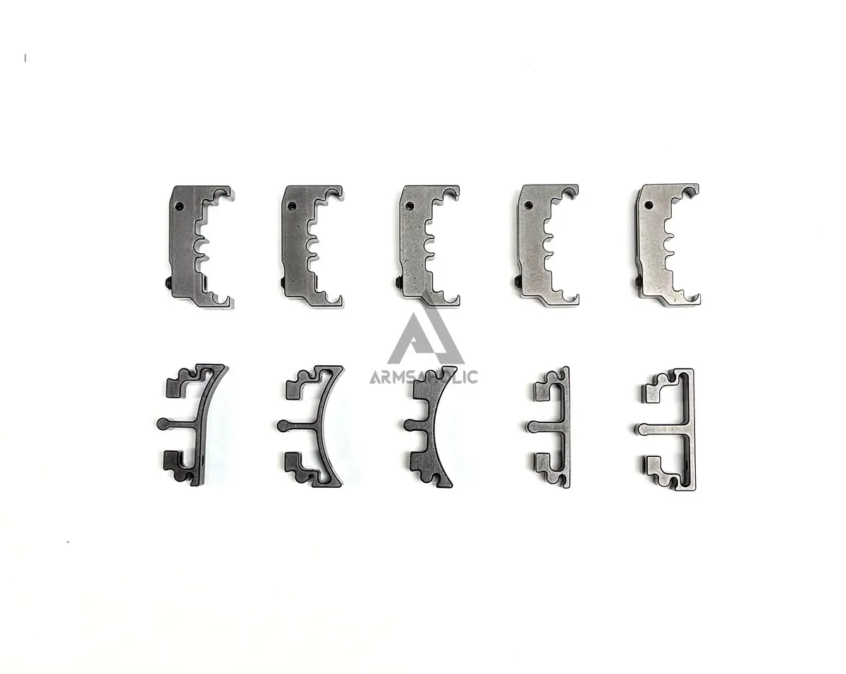 Nova Cnc Aluminum Puzzle Trigger Set For Tokyo Marui Hi-Capa Gbb Series - Black 1