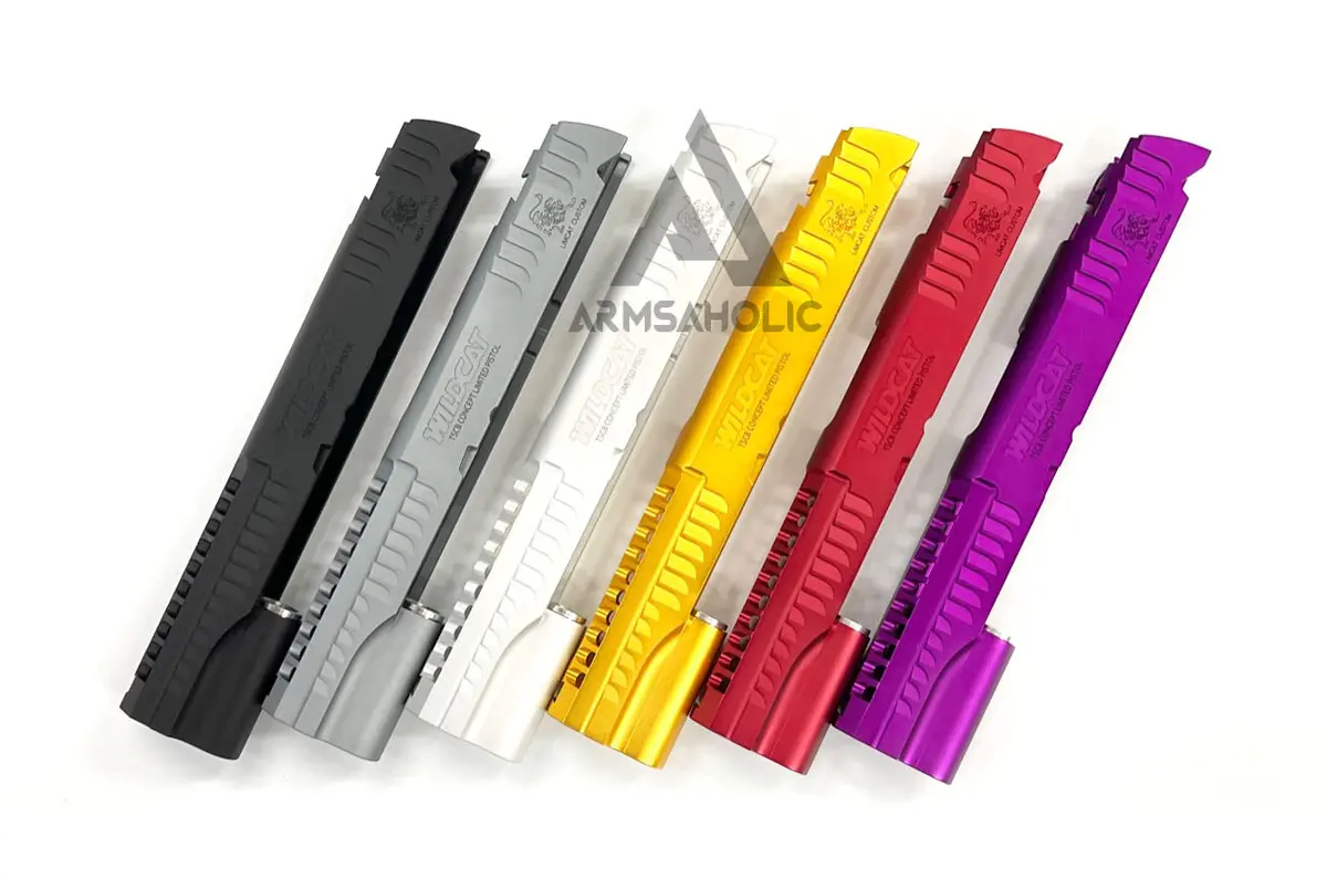 Bomber Cnc Aluminum ( Lc-W Style ) Slide For Marui Hi-Capa / 1911 Gbb Series 1