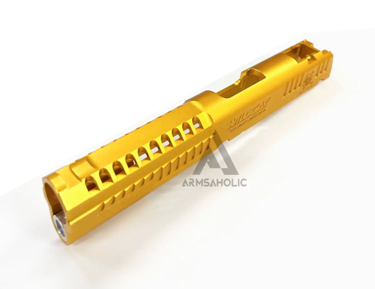 Bomber Cnc Aluminum ( Lc-W Style ) Slide For Marui Hi-Capa / 1911 Gbb Series 4