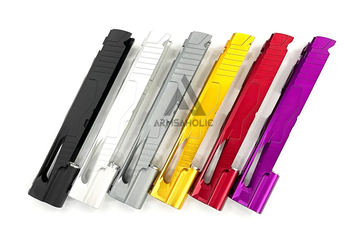 Bomber Cnc Aluminum ( Battle Style ) Slide For Marui Hi-Capa / 1911 Gbb Series 1