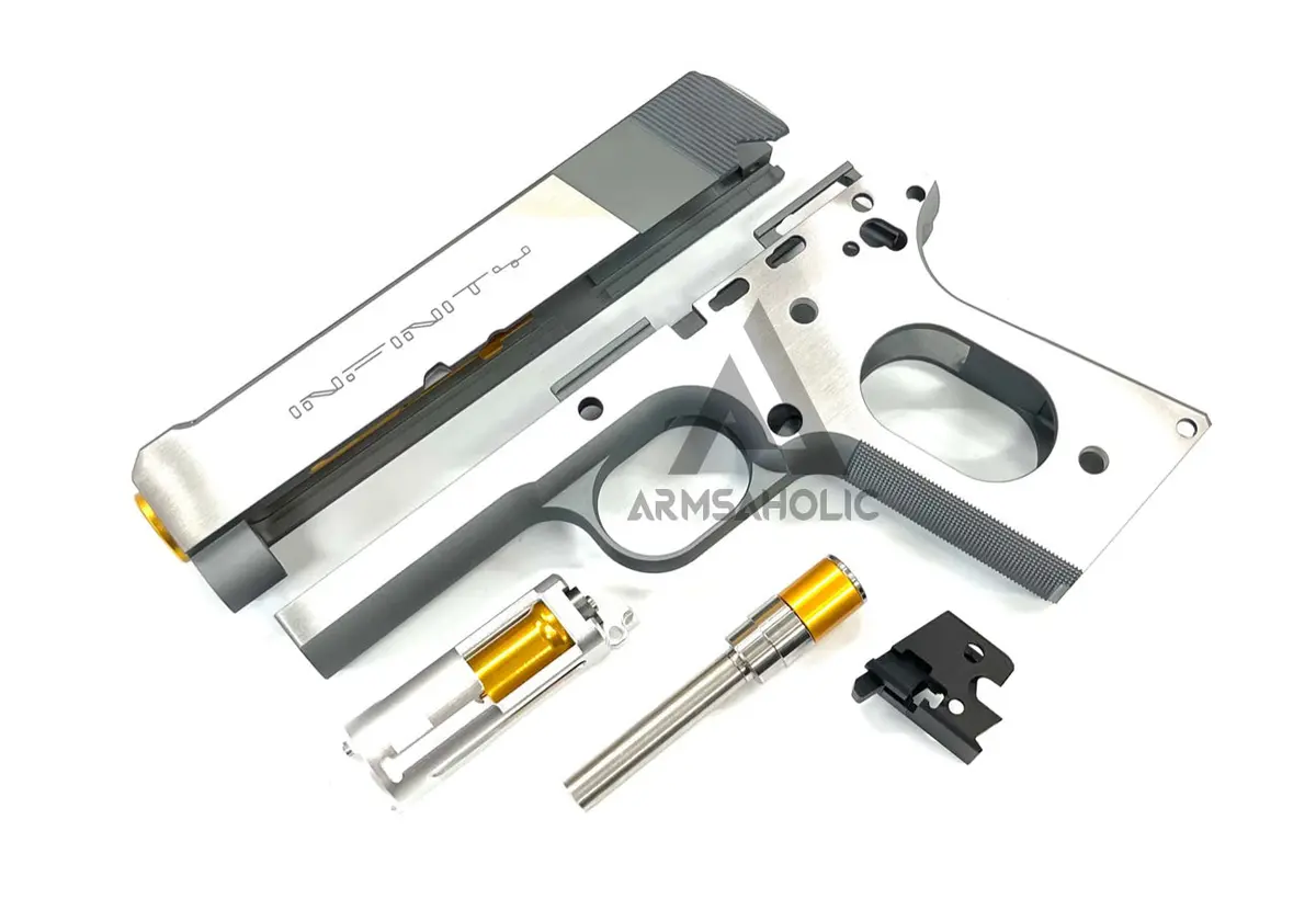 Bomber Cnc Aluminum Infinity Tiki Slide & Frame Kit For Marui V10 Gbb Series 1