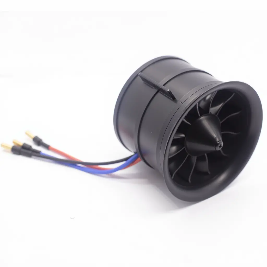 90Mm Edf 6S 1450Kv 3790G Thrust Belt 12 Blades Electric Ducted Fan For Aircraft Model Aircraft Jet Engine 1
