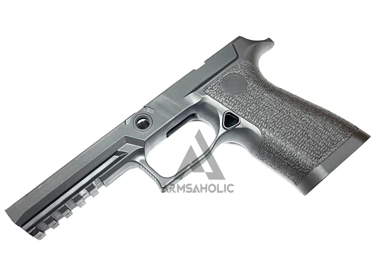 Armsaholic  Custom X-Series Carry Full Size Lower Frame For Vfc M17/M18/P320 Airsoft Gbb Black 1