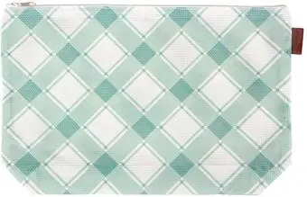 Jade Plaid Large Project Bag 1