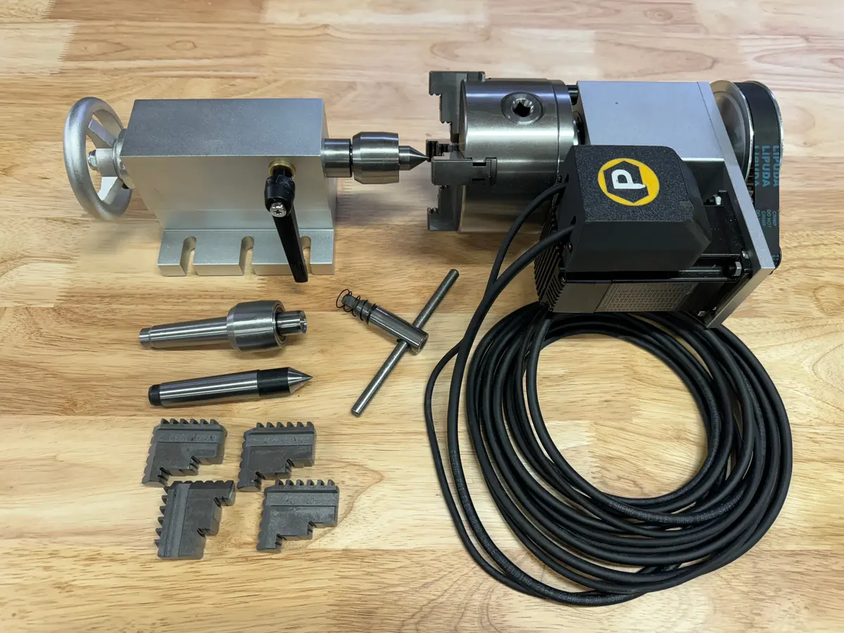 Pwncnc Rotary (4Th Axis) – Plug & Play For Pwncnc & Masso 1