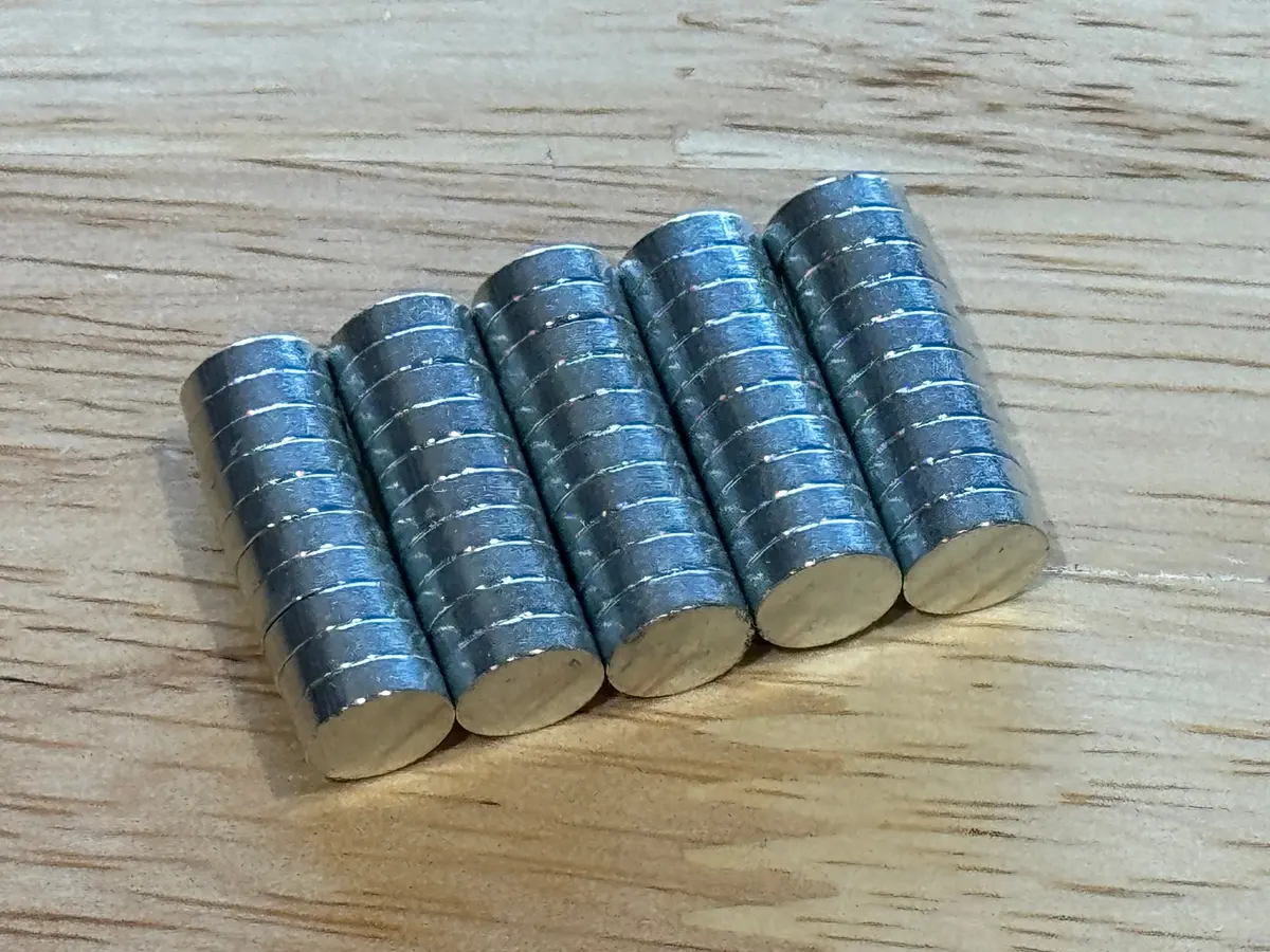 50 Pieces 7X2mm Decorative Magnets Neodymium Kitchen Fridge Refrigerator Magnet For Crafts Whiteboard Office Magnet 1