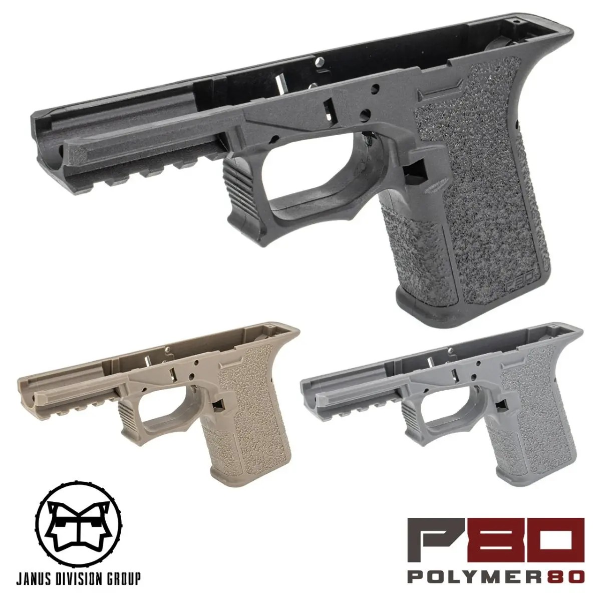 Jdg Polymer80 Licensed P80 Pf940c Compact Airsoft Frame For Umarex / Vfc G19 Gen3/Tm 19 Gen3 Gbb Series (G19 Gen3) 1
