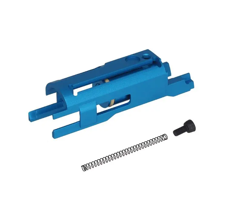 Kf Airsoft Cnc Lightweight Nozzle Housing For Marui Hi-Capa 5.1 Series - Blue #Kf51-004L 1