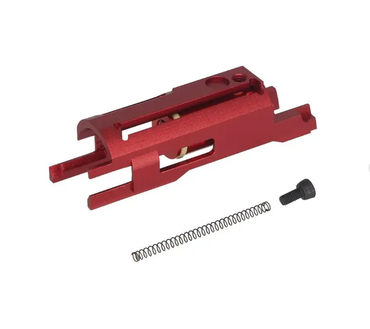 Kf Airsoft Cnc Lightweight Nozzle Housing For Marui Hi-Capa 5.1 Series - Red #Kf51-004R 1