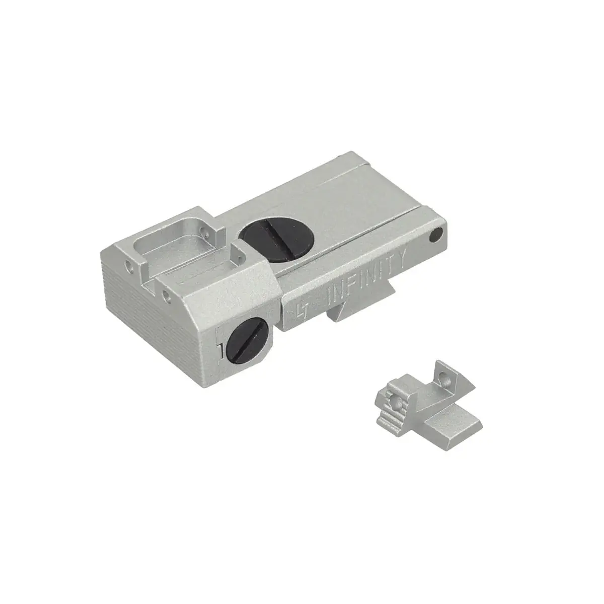 Kf Airsoft Steel Infinity Sight Set For Marui Hi-Capa 5.1 Airsoft Silver #Kf51-006Sv 1