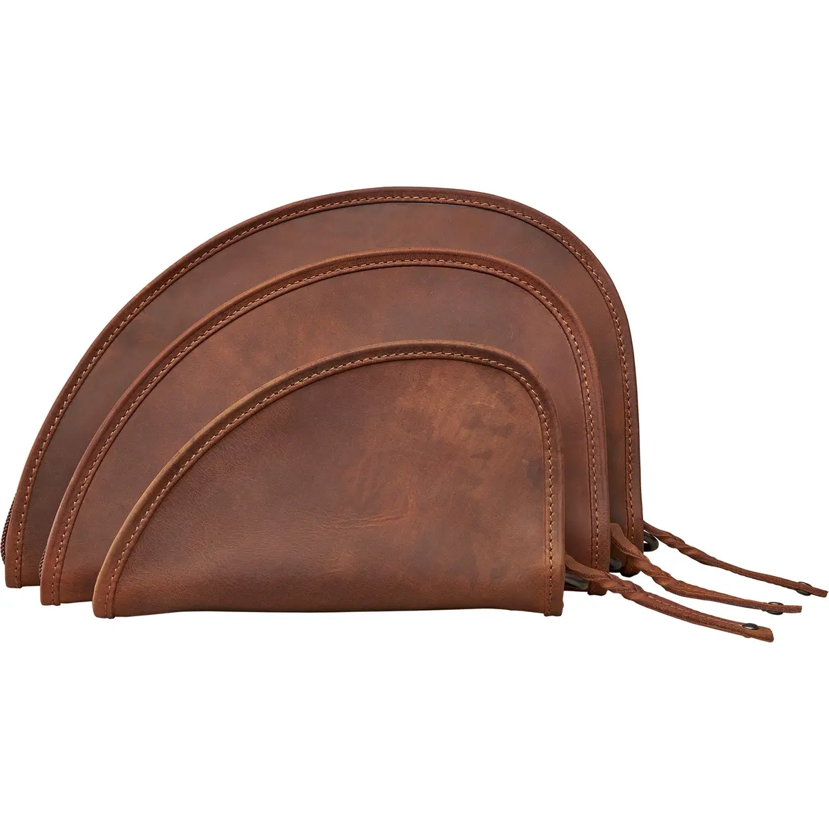 Leather Unisex Zippered Case 1