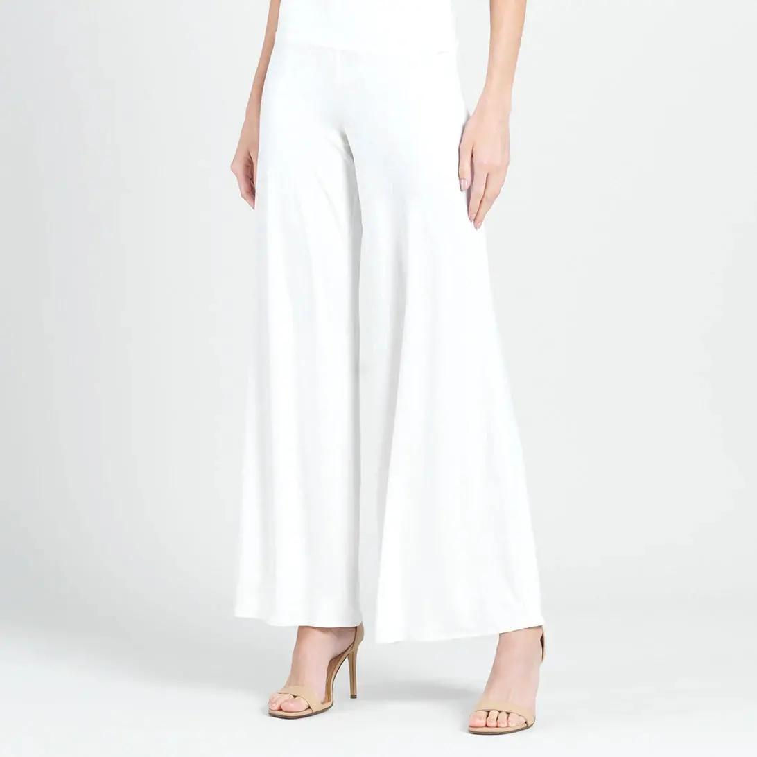 Crushed Silk Knit | Palazzo Pant 1