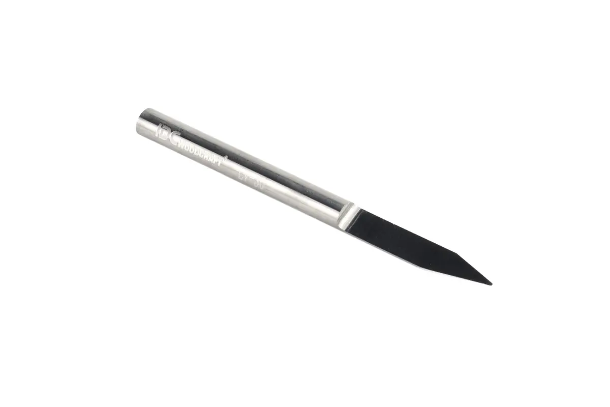 Deluxe 1/8 Shank 30 Degree Engraving V-Bit For Cnc Routers 1