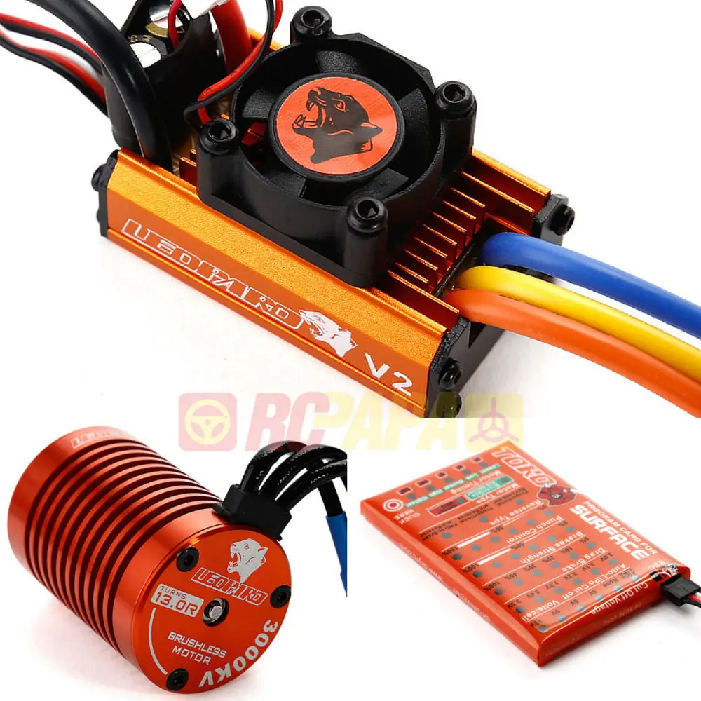 Skyrc Leopard 60A Brushless Combo For 1/10 Rc 1