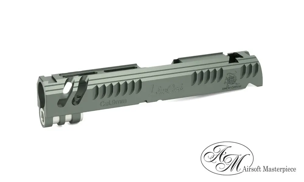 Airsoft Masterpiece " Limcat Battlecat " Slide For Hi-Capa 4.3 -Grey 1