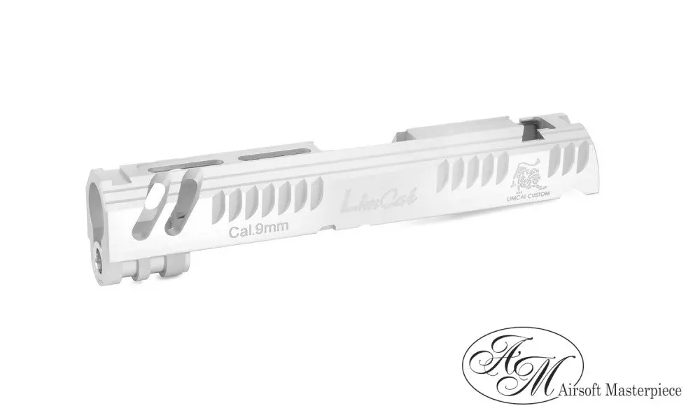 Airsoft Masterpiece " Limcat Battlecat " Slide For Hi-Capa 4.3 - Silver 1