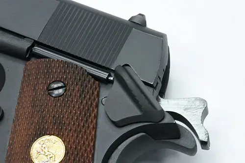 Guarder Steel Thumb Safety For Marui Series'70 (Black) #M1911-42(Bk) 1