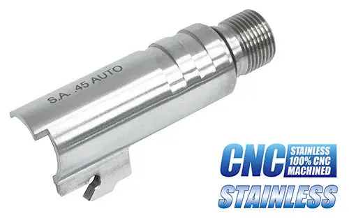 Guarder Stainless Cnc Chamber For Marui .45 Series - Type A #M1911-44(A)Sv 1