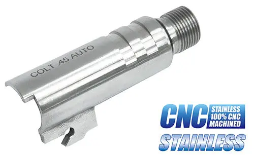 Guarder Stainless Cnc Chamber For Marui .45 Series - Type B #M1911-44(B)Sv 1