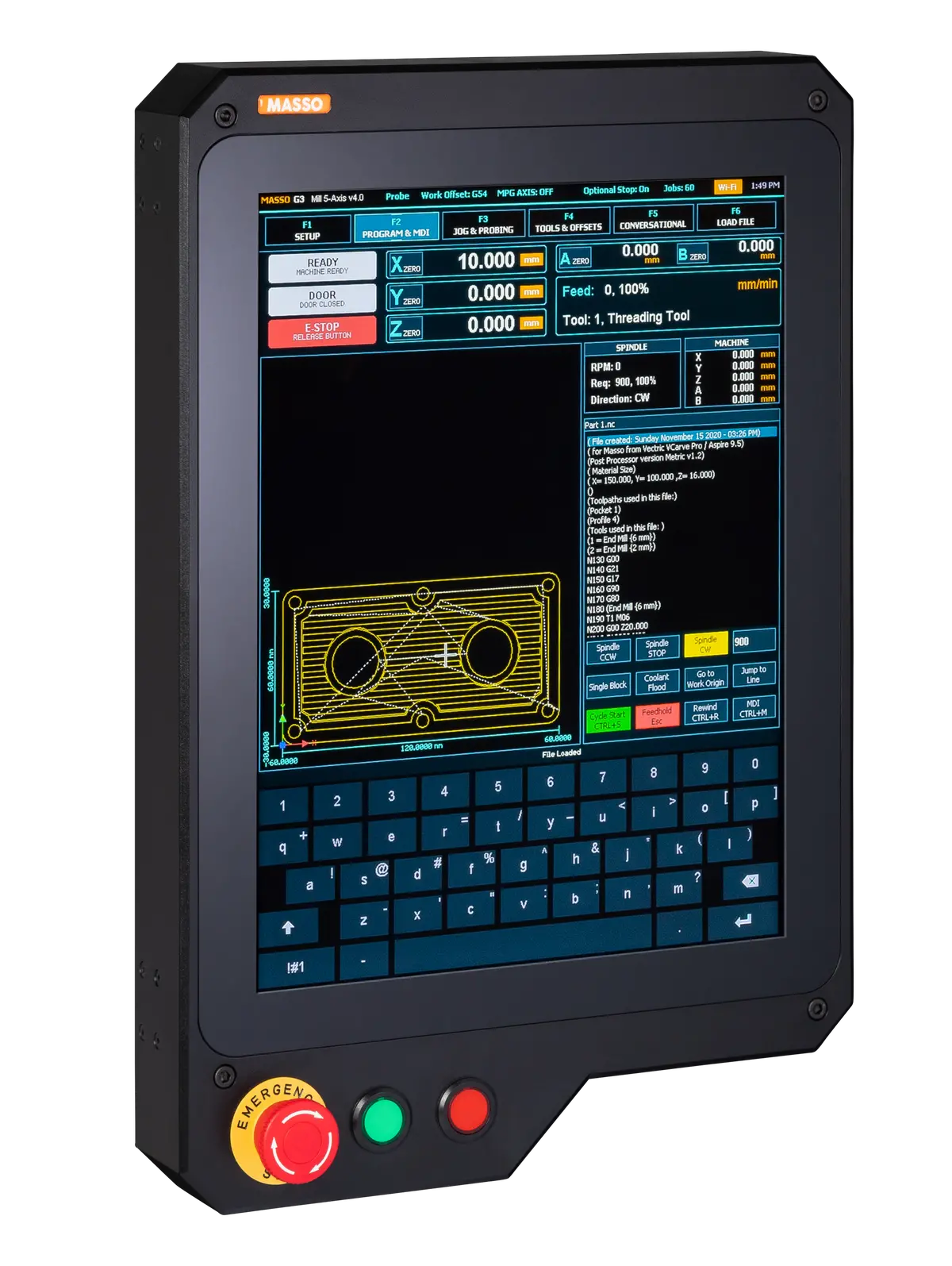 Masso G3-Touch Cnc Controller 1